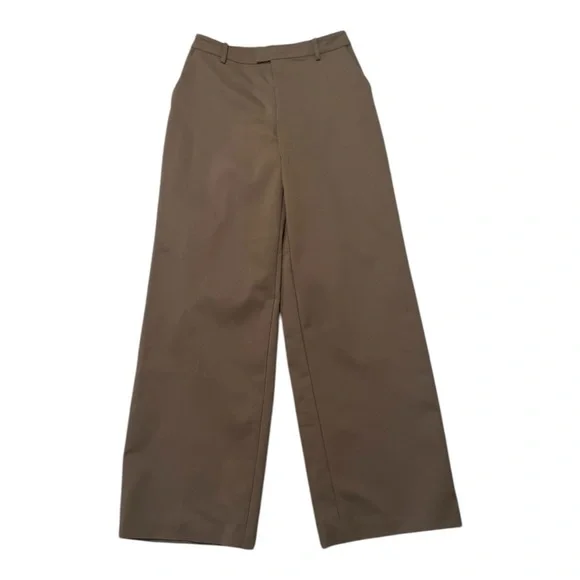 Good American Brown Wide Leg Pants - Picture 4 of 8